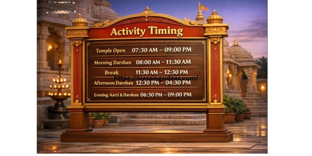 Ambaji Temple Timings 2025