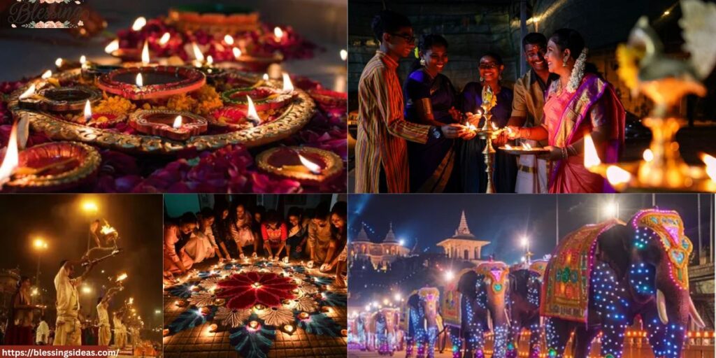 Festival of Deepavali at Hasanamba Temple