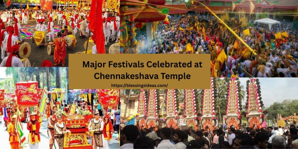 Major Festivals Celebrated at Chennakeshava Temple