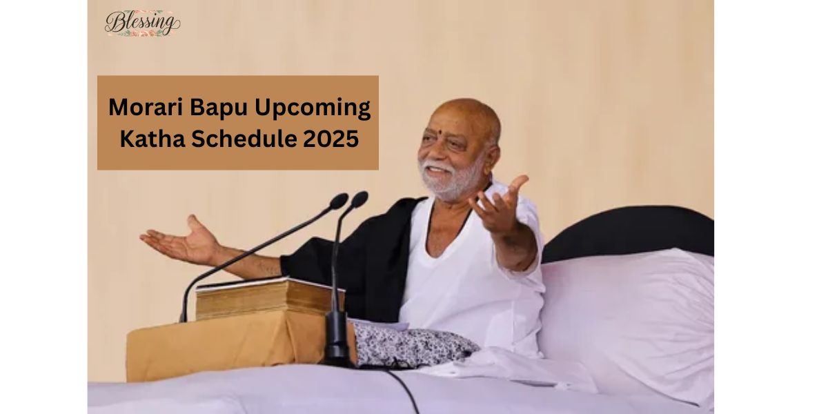 Morari Bapu Upcoming Katha Schedule 2025: Complete Guide