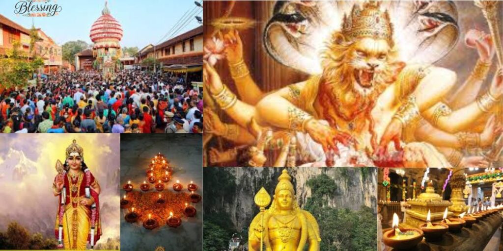 Major Festivals Celebrated
