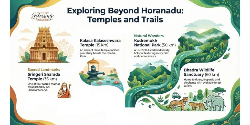 Nearby Attractions and Places to Visit Around Horanadu