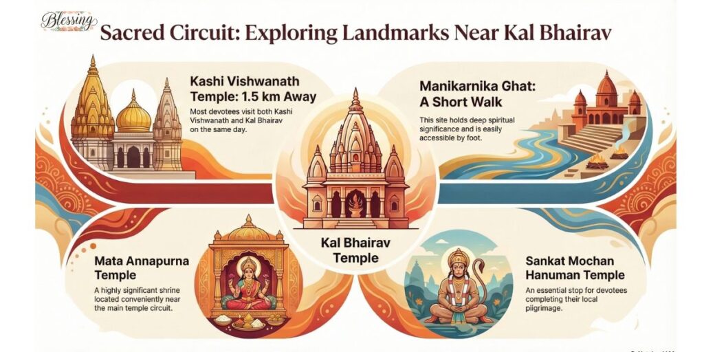 Nearby Temples and Places to Visit After Kal Bhairav Temple