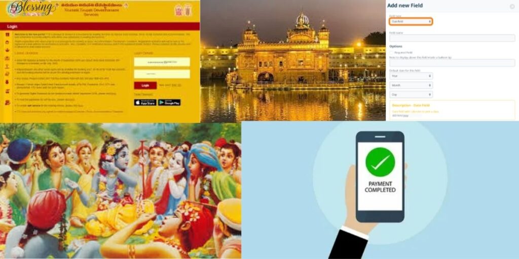 Steps to Book ₹500 Kalyanotsavam Darshan Ticket Online