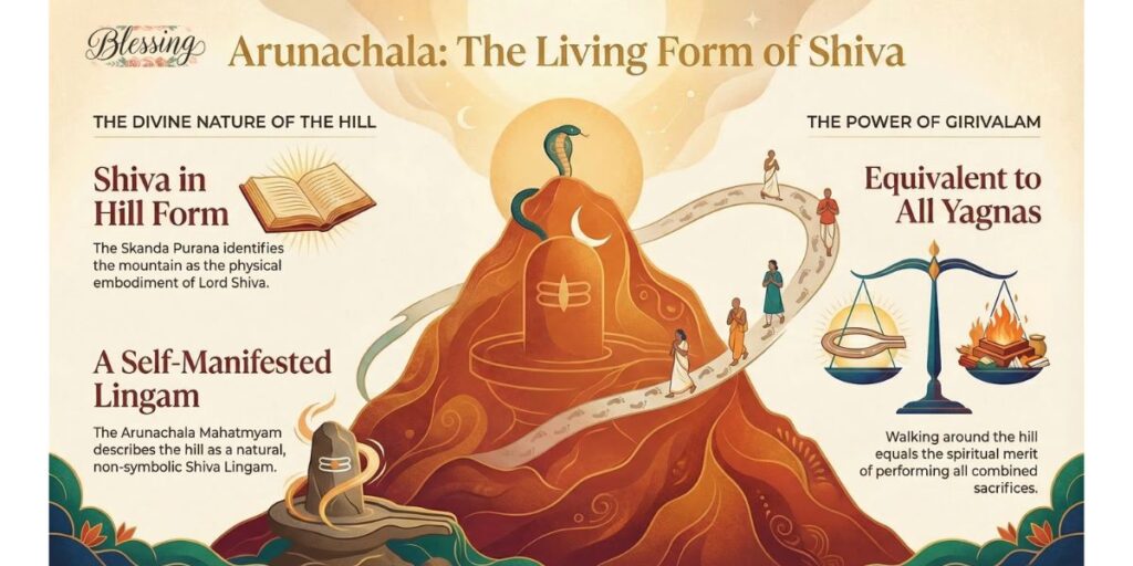 What the Shaivite Scriptures Say About Arunachala Girivalam