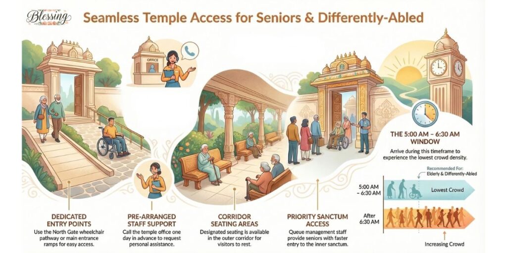Accessibility Information for Elderly and Differently-Abled Visitors