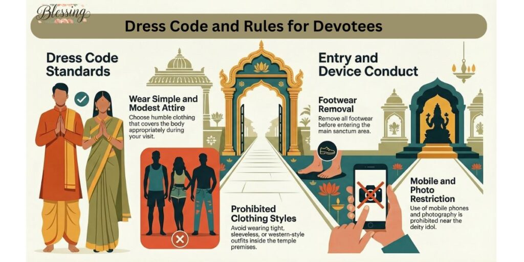 Dress Code and Rules for Devotees