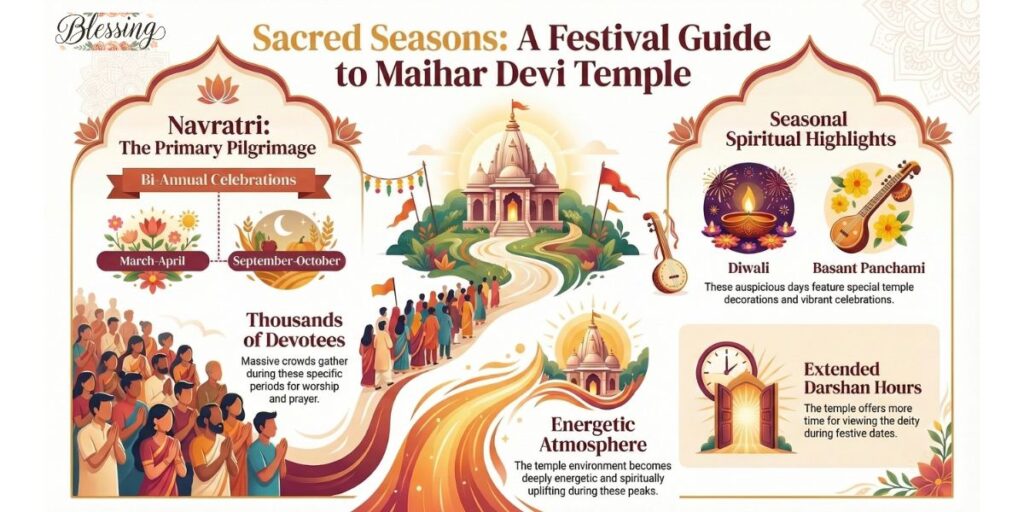 Festivals Celebrated at Maihar Devi Temple