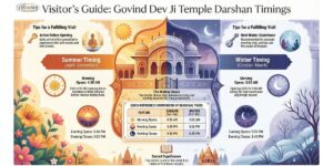 Govind Dev Ji Temple Darshan Timing 2026, Aarti Schedule, Best Time to Visit, How to Reach, Festivals & Stay in Jaipur