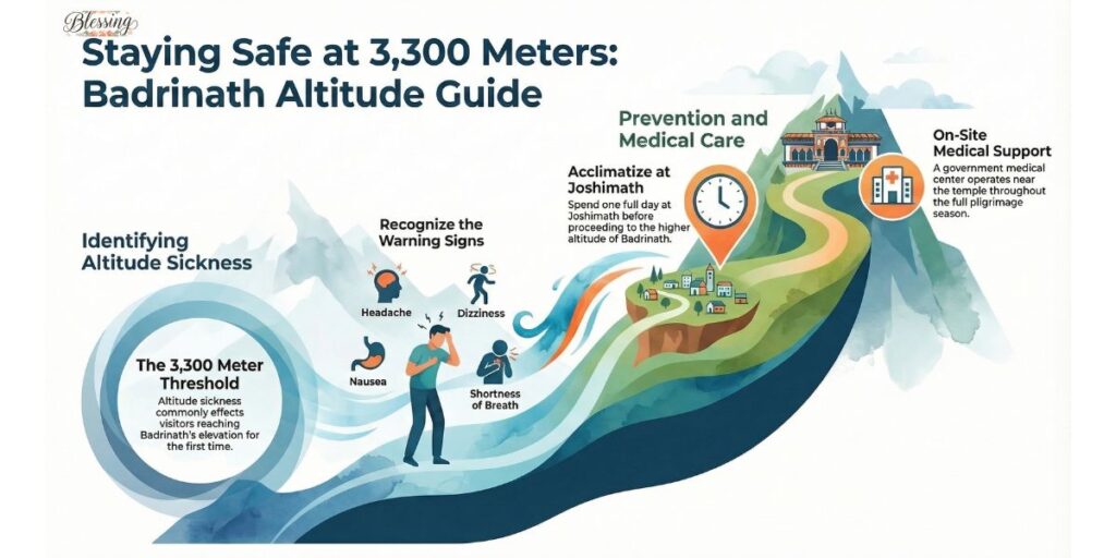 Health and Altitude Sickness at Badrinath: Precautions and Medical Facilities