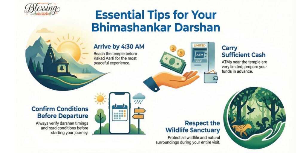 Important Tips for a Smooth Bhimashankar Darshan