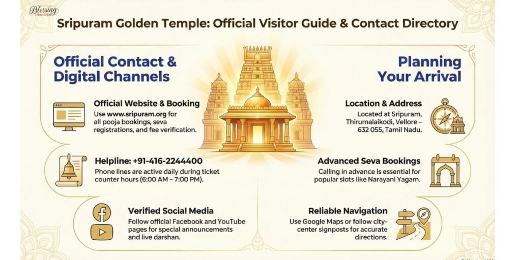 Official Resources & How to Contact the Temple