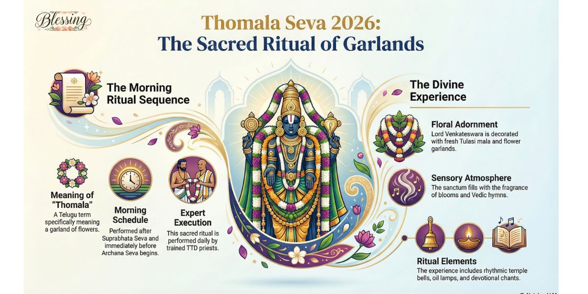 Thomala Seva Tirumala 2026 – Schedule, Ticket, Online Booking & Complete Guide