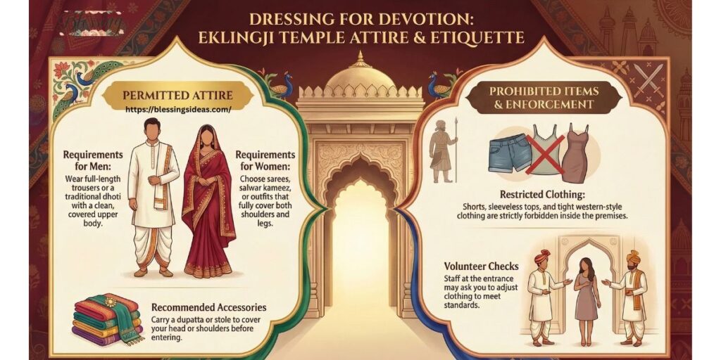 What to Wear at Eklingji Temple — Dress Code Explained