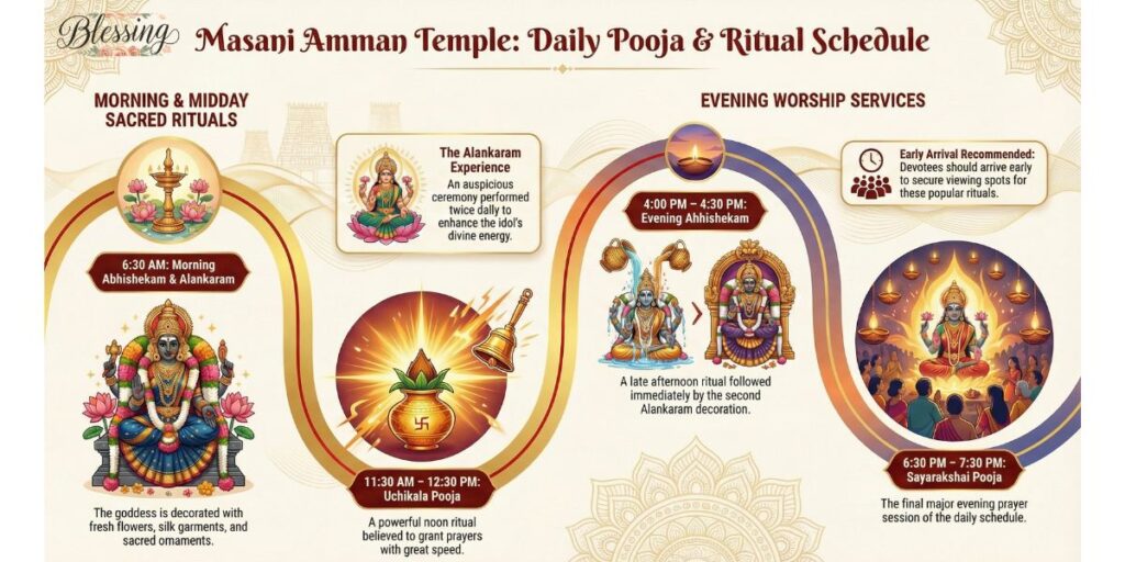 Daily Pooja & Abhishekam Timings