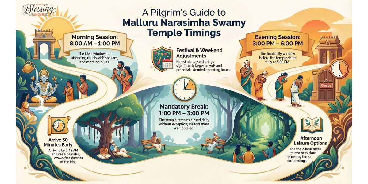 Malluru Narasimha Swamy Temple Timings, Travel Guide & Complete Pilgrimage Information