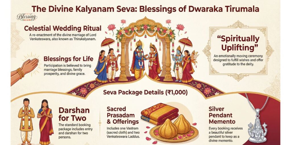 What Is Kalyanam Seva at Dwaraka Tirumala?