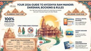Ayodhya Ram Mandir Darshan 2026: Complete Guide, Free Pass Booking & Timings