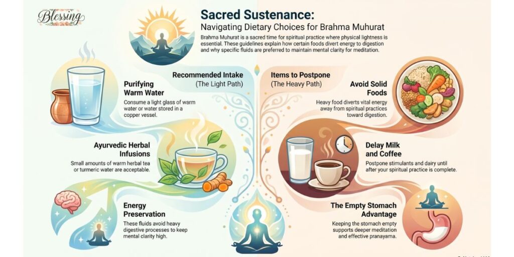 Can You Eat or Drink During Brahma Muhurat?