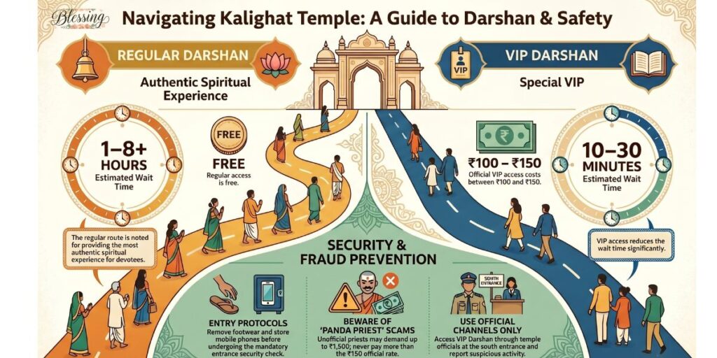 Darshan Procedure and Ticket Information