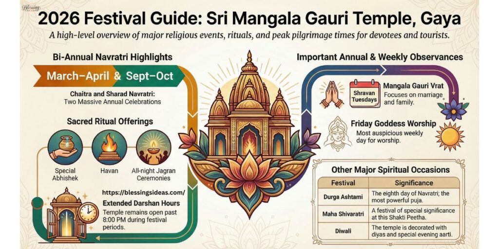 Festivals Celebrated at Sri Mangala Gauri Temple 2026