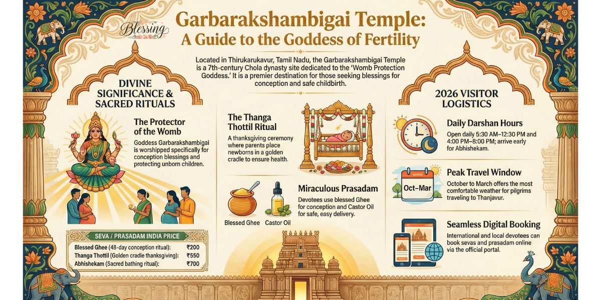 Garbarakshambigai Temple 2026: Timings, Pujas & Complete Visit Guide