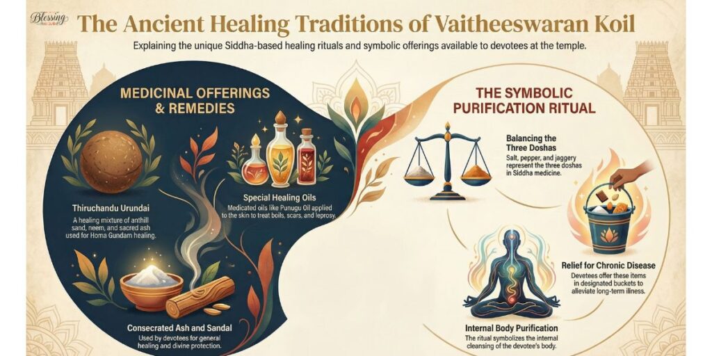 Healing Rituals and Unique Offerings