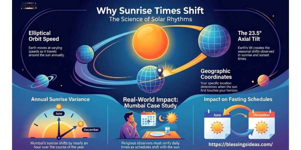 How Does Sunrise Time Change Daily?