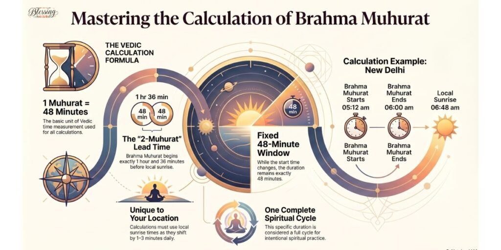 How Is Brahma Muhurat Calculated?