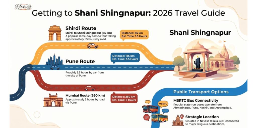 How to Reach Shani Shingnapur — 2026 Travel Guide