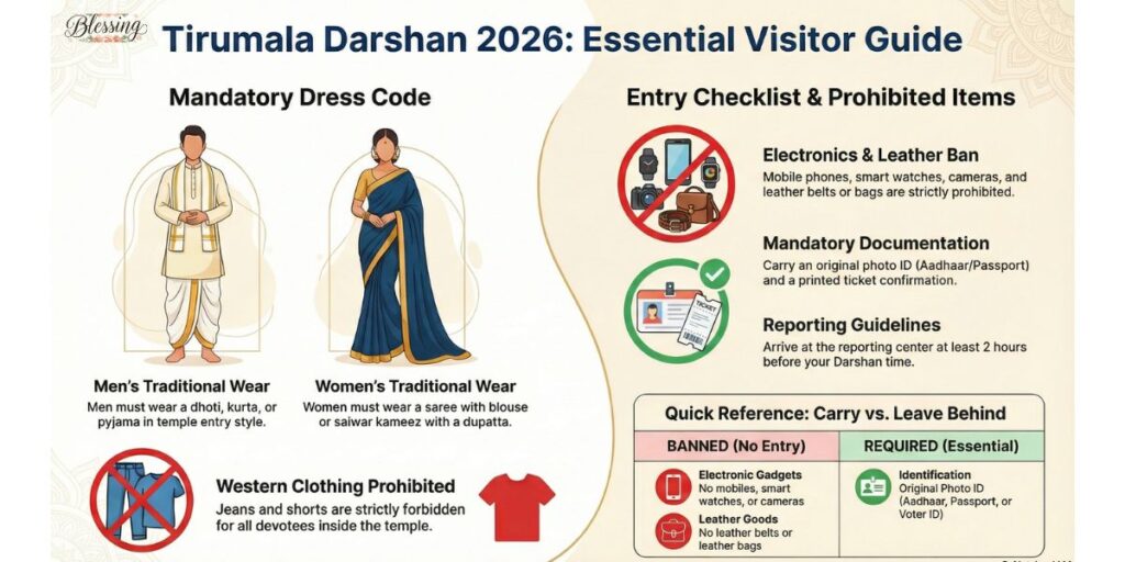 Important Guidelines for Tirumala Darshan in 2026