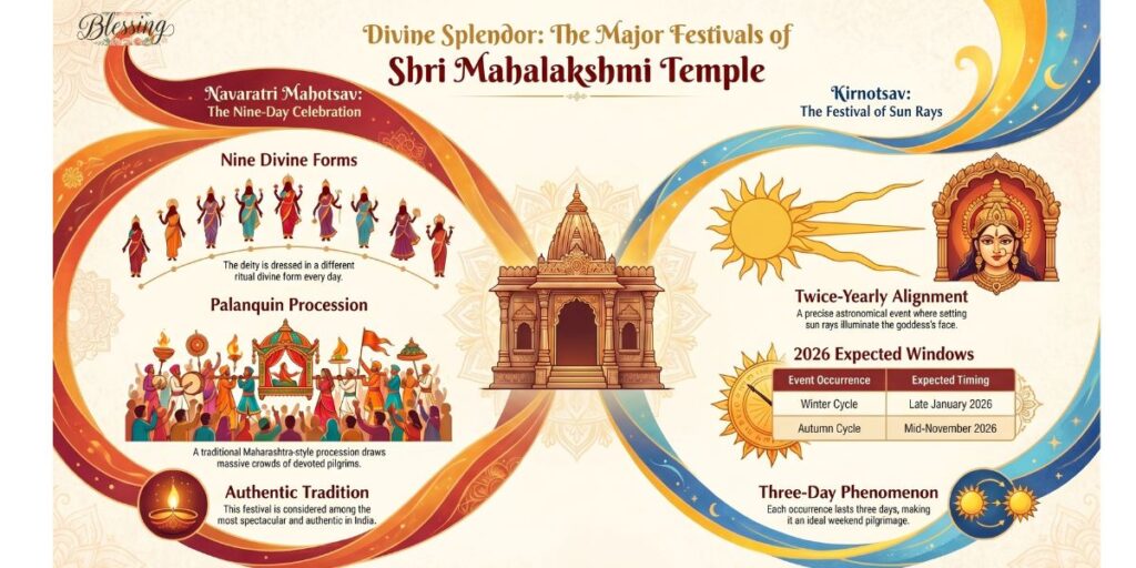 Major Festivals at Shri Mahalakshmi Temple