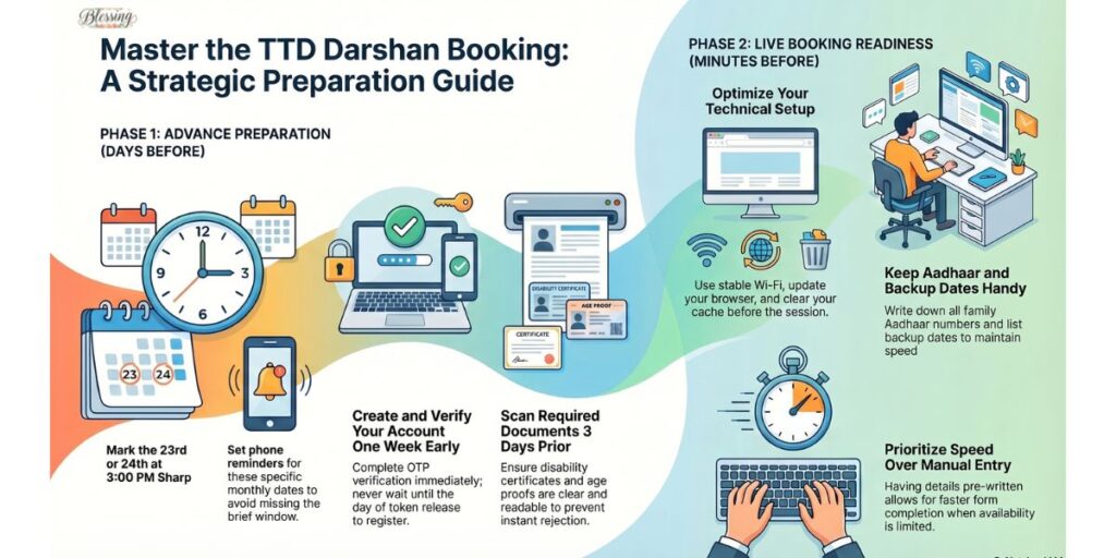 Preparation Tips for Successful Booking