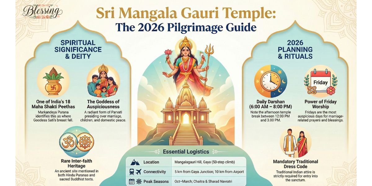Sri Mangala Gauri Temple 2026: Complete Guide to Darshan, Sevas, Timings & Spiritual Experience