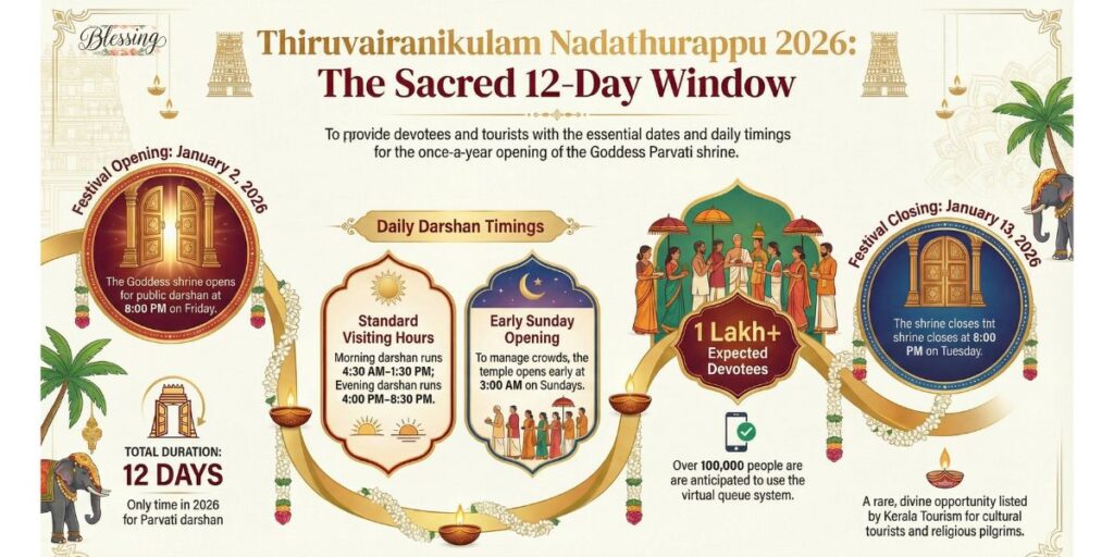 Thiruvairanikulam Temple Nadathurappu Festival 2026