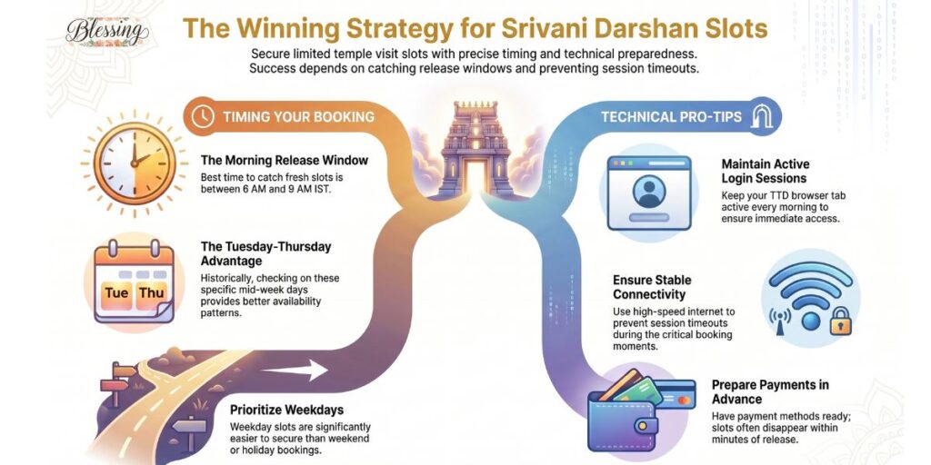 When Do Srivani Darshan Slots Open? — Timing Strategy