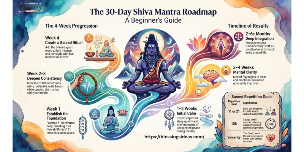 Beginner's Journey: Your First 30 Days With Shiva Mantras