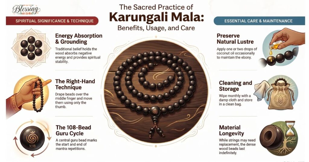 Benefits and Uses of Karungali Mala
