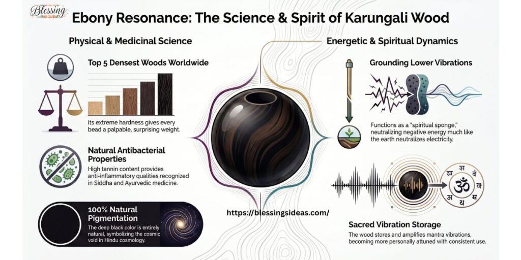How Karungali Mala Works: The Science Behind Sacred Wood