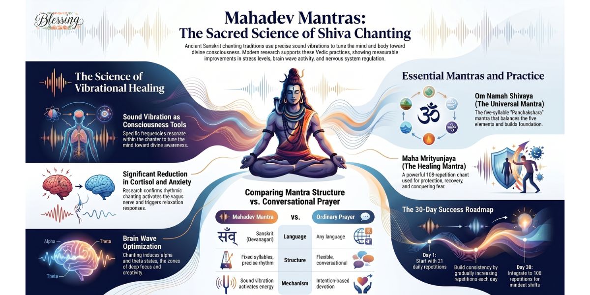 Mahadev Mantra: 21 Powerful Shiva Mantras for Peace, Success & Spiritual Growth