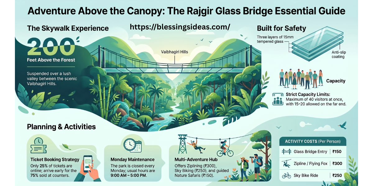Rajgir Glass Bridge: Ticket Price, Timings & Complete Visitor Guide 2026