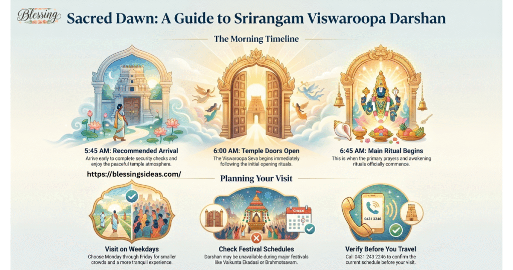 Srirangam Viswaroopa Darshan Timings — What You Need to Know