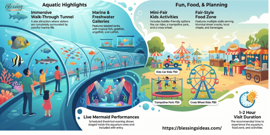 Borivali Underwater Aquarium Experience – What You'll Actually See