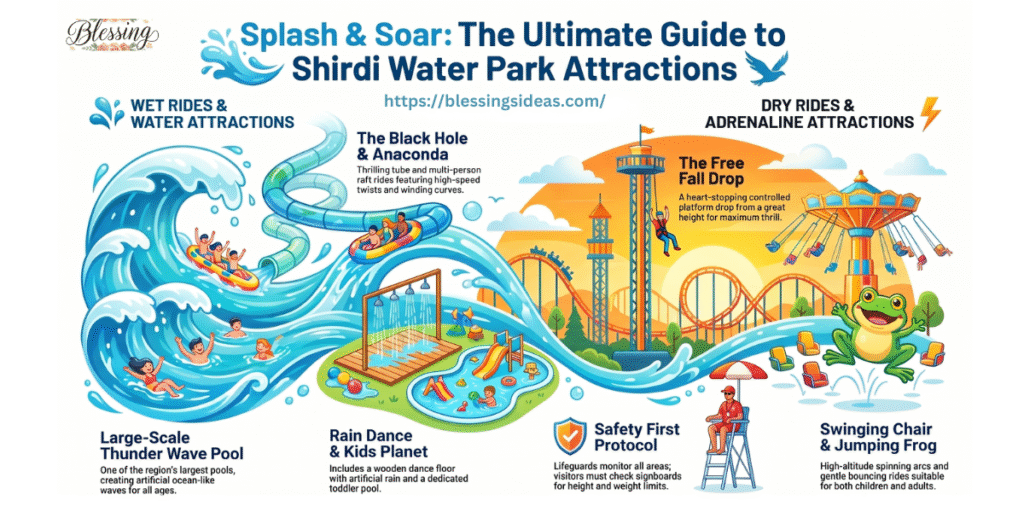 Rides and Attractions at Shirdi Water Park