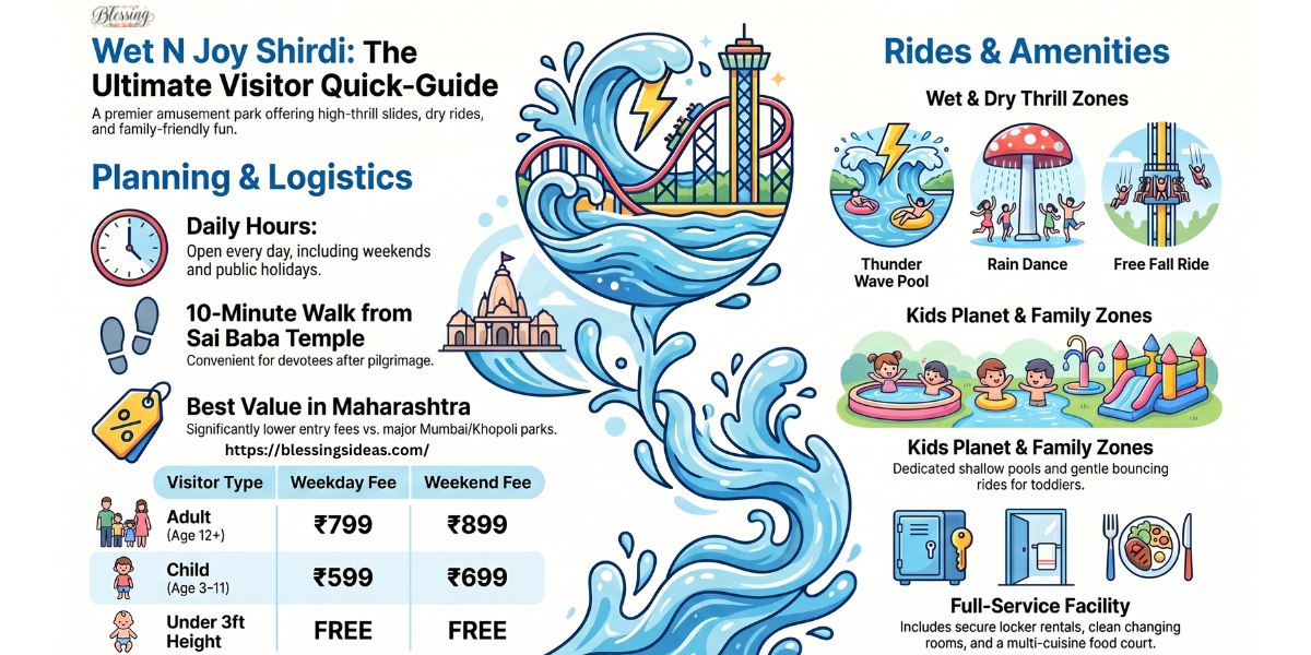 Shirdi Water Park — Timings, History, Entry Fee, Images & Information