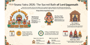 Snana Yatra 2026: Lord Jagannath's Sacred Bath Festival
