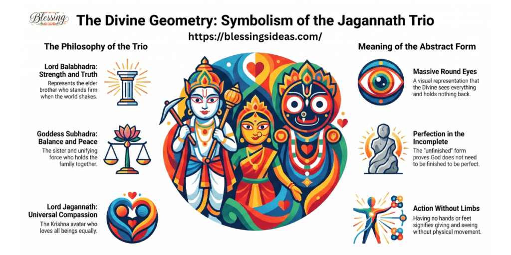 Symbolism of the Jagannath Trio