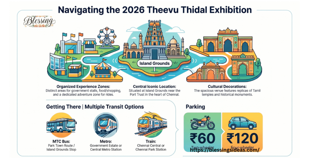 Theevu Thidal Exhibition 2026 Venue Address