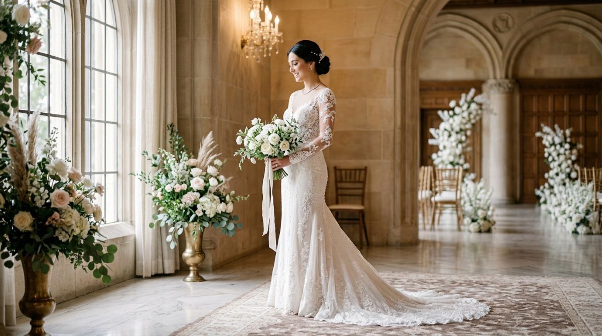 Lace Wedding Dresses With Sleeves That Are Pure Bridal Elegance
