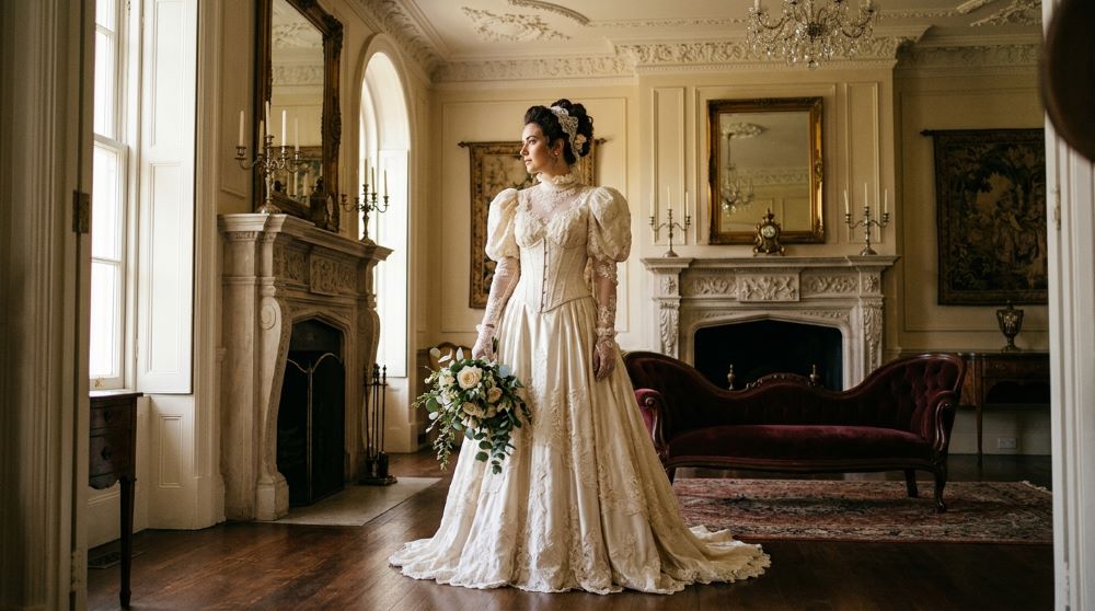Victorian Wedding Dress Ideas That Bring Timeless Royal Elegance
